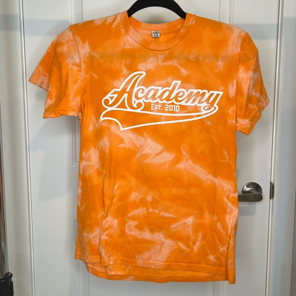 Hand-dyed "Academy Climber's Rock" T-shirt size small - Picture 1 of 4